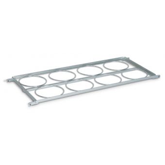 Flower bucket rack for Danish trolleys