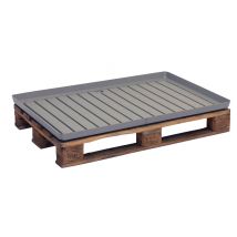 Watertray Europallet 3 mm grey 