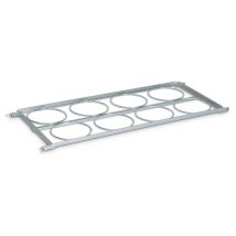 Flower bucket rack for Danish trolleys